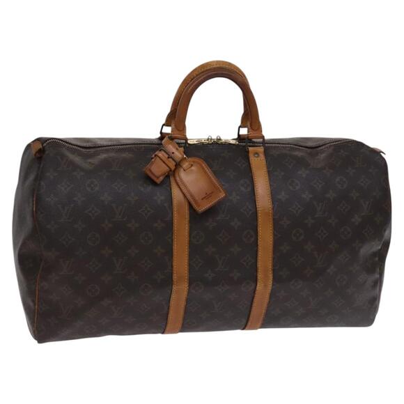 LOUIS VUITTON Monogram Keepall 60 Boston Bag M41422 - Picture 1 of 16